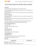 Giáo án Tự nhiên xã hội 2 bài 18