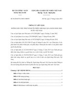 Thông tư liên tịch 92/2016/TTLT-BTC-NHNN hướng dẫn việc phát hành tín phiếu kho bạc