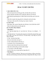 Giáo án mầm non đề tài: Vui đến trường