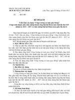 Kế hoạch xây dựng cổng trường an toàn giao thông