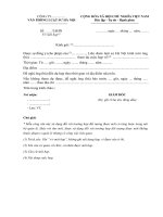 Mẫu công văn mời họp