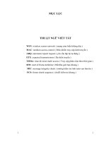 Các giao thức truyền thông trong mạng cảm biến không dây