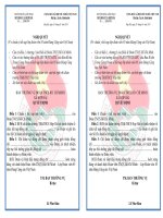 Quyết định kết nạp đoàn viên mới