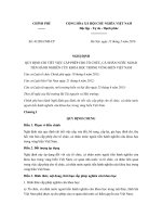 Nghị định 41/2016/NĐ-CP Quy định việc cấp phép cho tổ chức, cá nhân nước ngoài nghiên cứu khoa học trong vùng biển Việt Nam