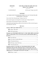 Nghị định 40/2016/NĐ-CP hướng dẫn Luật tài nguyên, môi trường biển và hải đảo