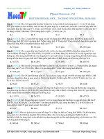 16 1 2015 đề   KIM LOẠI   OXIT,    PHẢN ỨNG với AXIT HNO3, H2SO4 đặc