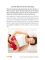 Cách chữa chuột rút trong chu kỳ kinh nguyệt