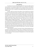 Tổ chức và quản lý dịch vụ vận tải cho đội tàu container của công ty đông đô trên tuyến intra – asia giai đoạn 2011 – 2015 