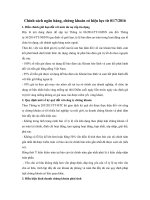 Chính sách ngân hàng, chứng khoán có hiệu lực từ 01/7/2016