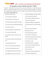 Từ vựng miêu tả vật hay xuất hiện trong Part 1 TOEIC