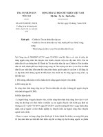 Công văn 419/TANDTC-TCCB về đăng ký dự thi chuyên viên chính, chuyên viên cao cấp