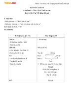 Giáo án Toán 3 chương 1 bài 8