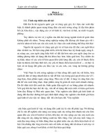 Nghiên cứu hiệu quả kinh tế sử dụng đất canh tác ở xã Nghĩa Phong – Nghĩa Hưng – Nam Định