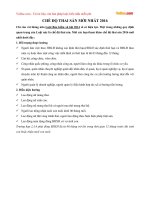 Chế độ thai sản mới nhất năm 2016