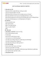 Giáo án mầm non đề tài: Bé dạo chơi sân trường