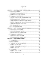 Điều khiển thiết bị điện qua môi trường không dây sử dụng KIT MSP   EXP430G2