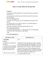 Giáo án Tự nhiên xã hội 2 bài 21