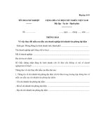 Mẫu thông báo thay đổi mẫu con dấu của doanh nghiệp/chi nhánh/văn phòng đại diện