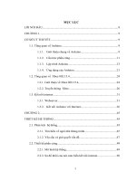 Thiết kế nút mạng cảm biến kết nối internet ứng dụng trong ngôi nhà thông minh