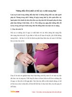 Những điều tồi tệ nhất có thể xảy ra khi mang thai