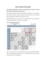 Lịch nghỉ lễ Quốc khánh mùng 2/9/2016