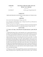 Nghị quyết 54/NQ-CP phiên họp Chính phủ chuyên đề xây dựng pháp luật tháng 6/2016