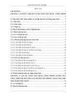 Lập dự toán xây dựng công trình xưởng sửa chữa thiết bị thi công cầu đường hải phòng, hạng mục nhà nghỉ công nhân 