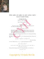 phương pháp dồn biến cổ điển