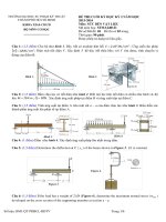 đề thi môn sức bền vật liệu có đáp án