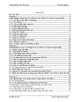 Đồ án tốt nghiệp  Thiết kế điện cho cong ty Than Mạo Khê