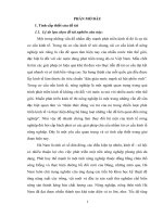 Luận văn tái cơ cấu kinh tế nông nghiệp trên địa bàn tỉnh Hà Nam giai đoạn 2010 - 2015