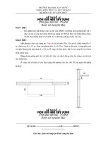 Tổng hợp đề thi môn khí hậu xây dựng  Đại học xây dựng