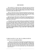 Luận văn một số vấn đề về chính sách tiền tệ, công cụ thực hiện và định hướng hoàn thiện ở VN 