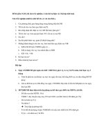 Đề thi giao dịch tín dụng ngân hàng VIBank 