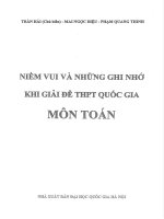 NEW HOT 2016  niềm vui và những ghi nhớ khi giải đề THPT quốc gia môn toán