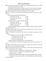 bài tập kế toán tài chính doanh nghiệp