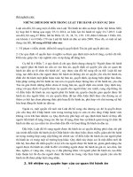 NHỮNG điểm đổi mới TRONG LUẬT THI HÀNH án dân sự 2014