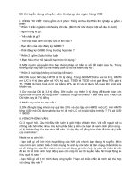 Đề thi tuyển dụng chuyên viên tín dụng vào ngân hàng VIB 