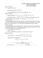 De và huong dan cham hoc ky II TOÁN 9