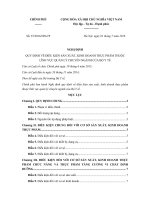 Nghị định 67/2016/NĐ-CP quy định về điều kiện sản xuất, kinh doanh thực phẩm của Bộ Y tế