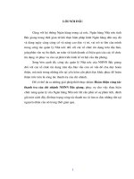 Tiểu luận hoàn thiện công tác thanh tra của chi nhánh ngân hàng ngân hàng nhà nước bắc giang 