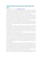 Văn hóa ứng xử qua chuyện đồng phục học sinh 