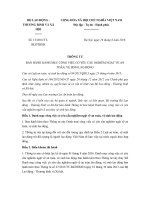 Thông tư 13/2016/TT-BLĐTBXH Danh mục công việc có yêu cầu nghiêm ngặt về an toàn, vệ sinh lao động