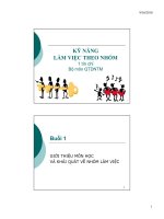 Kỹ năng làm việc theo nhóm