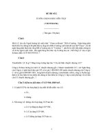 Đề thi tuyển chọn nhân viên TTQT của ngân hàng VIETINBANK (đề số 2) 