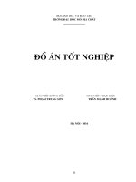 Đồ án tốt nghiệp Đại học Ngành Cơ điện