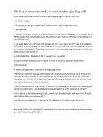 Đề thi vị trí nhân viên tư vấn tài chính cá nhân ngân hàng ACB 