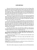 Luận văn một số giải pháp nhằm nâng cao chất lượng tín dụng xuất nhập khẩu tại chi nhánh ngân hàng NHTMCP công thương (vietinbank) khu vực đống đa 