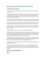 Đề cương ôn tập pháp lệnh cán bộ công chức 