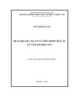 Quan hệ giữa na uy và liên minh châu âu từ năm 1992 tới nay 